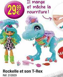 rockelle et son t-rex