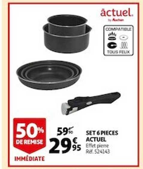 Set 3 Pièces Actuel