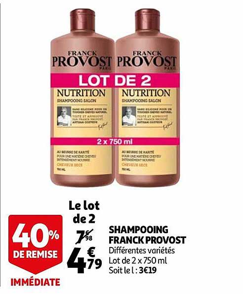 shamooing franck provost