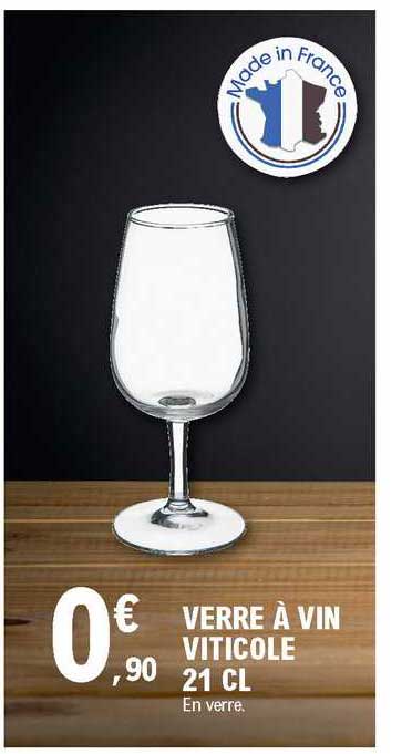 verre à vin viticole 21 cl