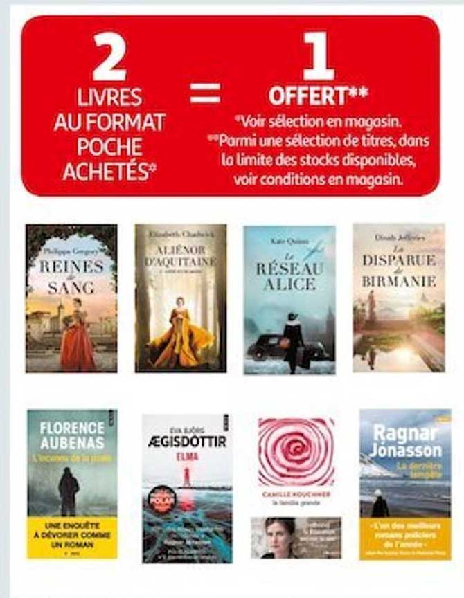 2 livres au format poche