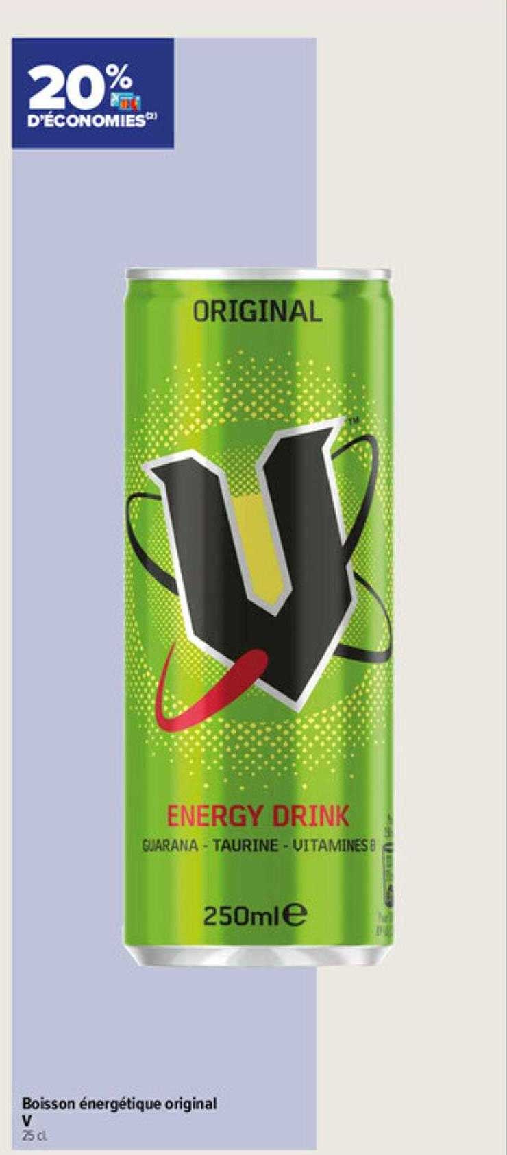 boisson énergétique original v