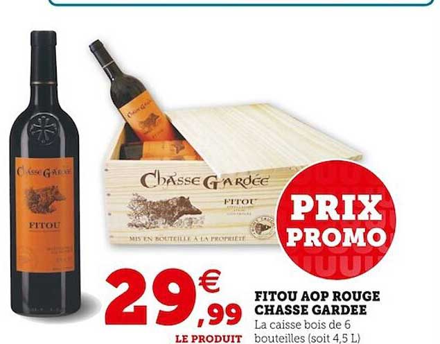 fitou aop rouge chasse gardée