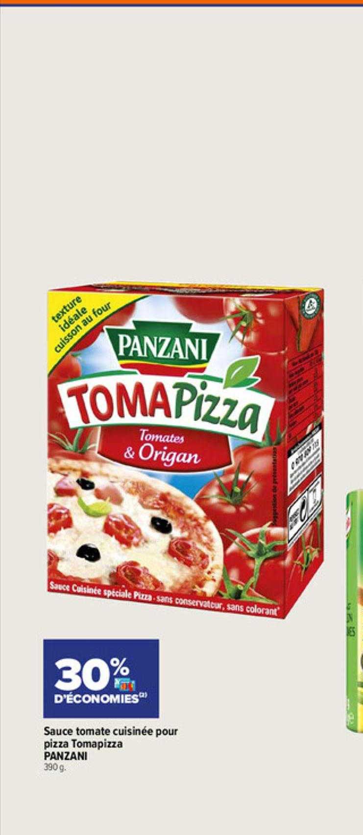Sauce Tomate Cuisinée Pour Pizza Tomapizza Panzani