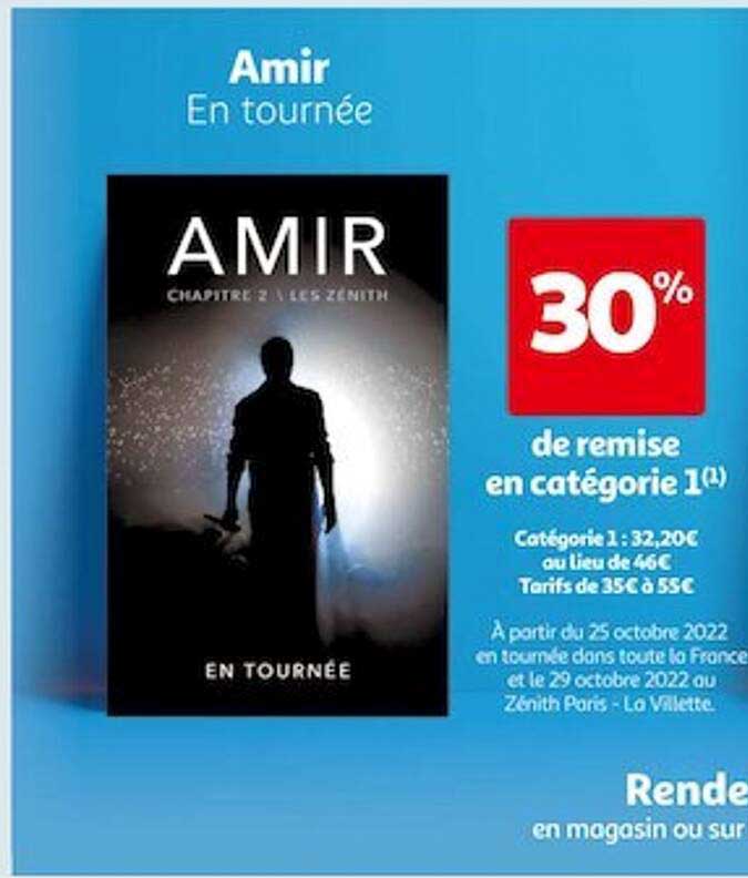 amir en tournée