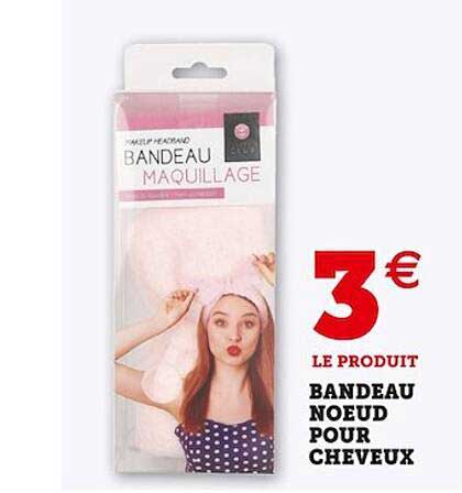 bandeaux nœud pour cheveux