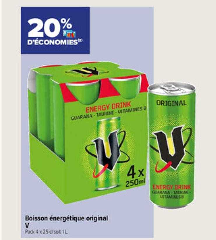 boisson énergétique original v