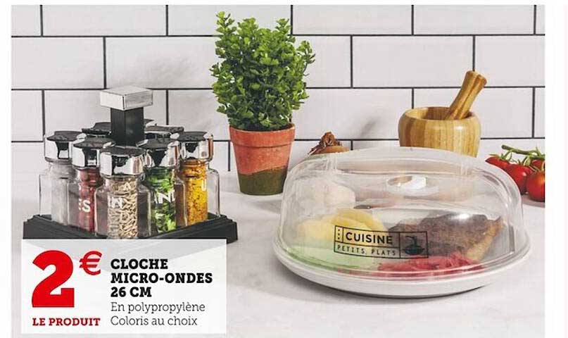 Cloche Micro-ondes 26 Cm