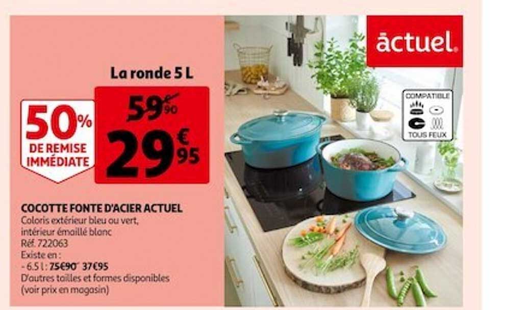 Cocotte Fonte D'acier Actuel