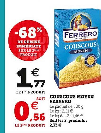 Couscous Moyen Ferrero
