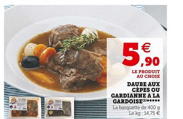 daube aux cèpes ou gardianne à la gardoise