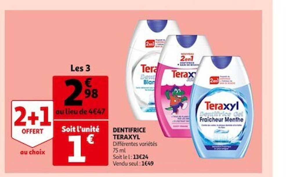 Dentifrice Teraxyl