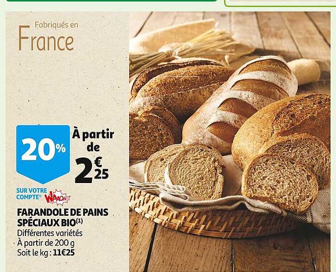Farandole De Pains Spéciaux Bio