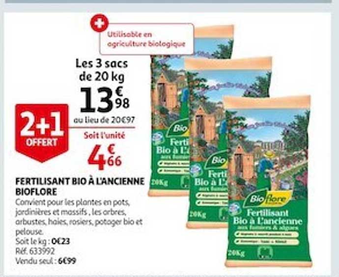 fertilisant bio à l'ancienne bioflore