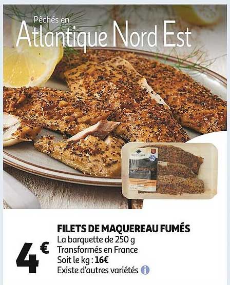 Filets De Maquereau Fumés