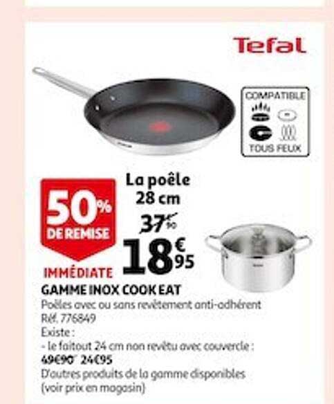 gamme inox cook eat tefal