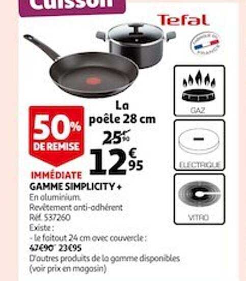 Gamme Simplicity+ Tefal