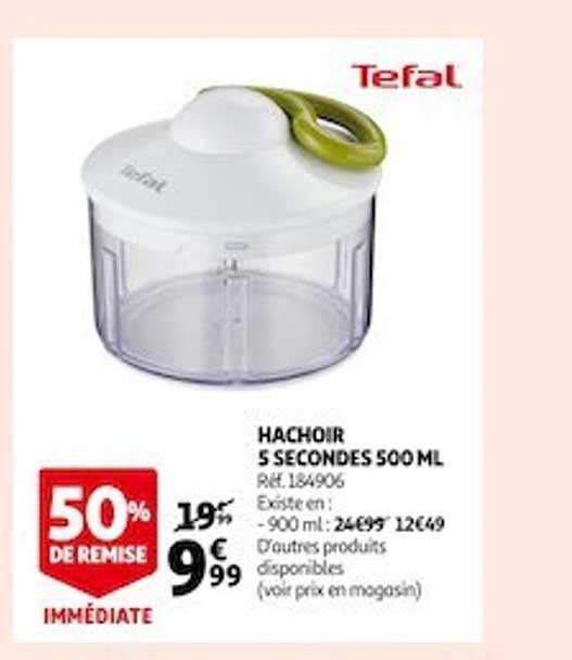 hachoir 5 secondes 500ml tefal