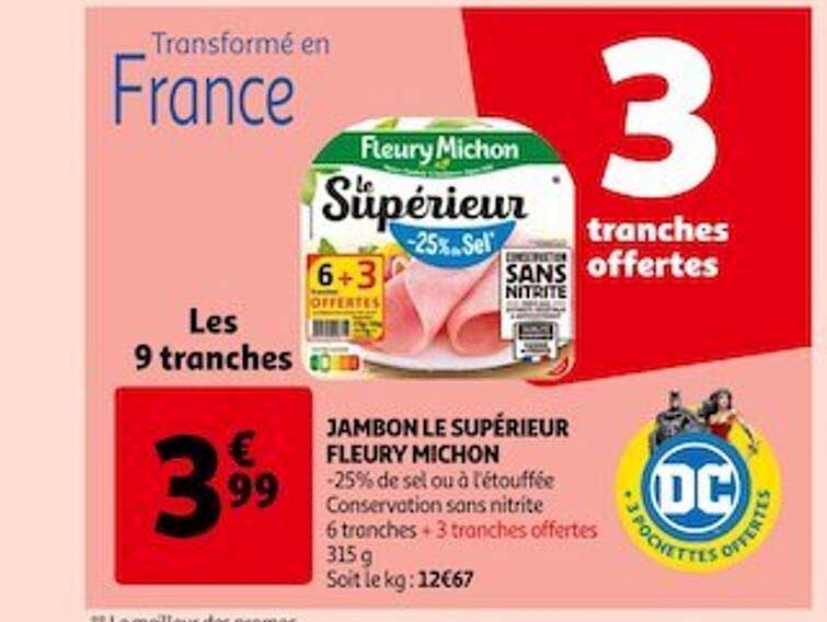 jambon le supérieur fleury michon