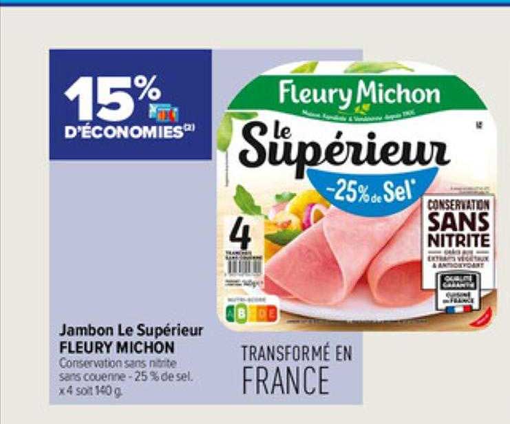 jambon le supérieur fleury michon