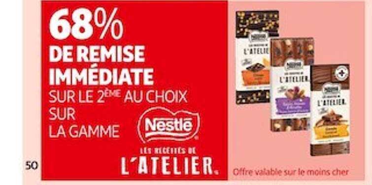 la gamme nestlé les recettes de l'atelier