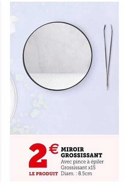 miroir grossissant