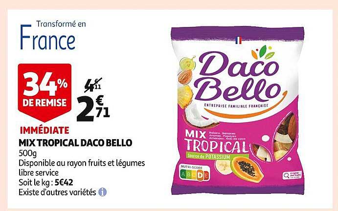 mix tropical daco bello