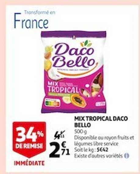 mix tropical daco bello