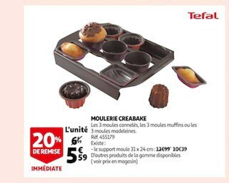 moulerie creabake tefal