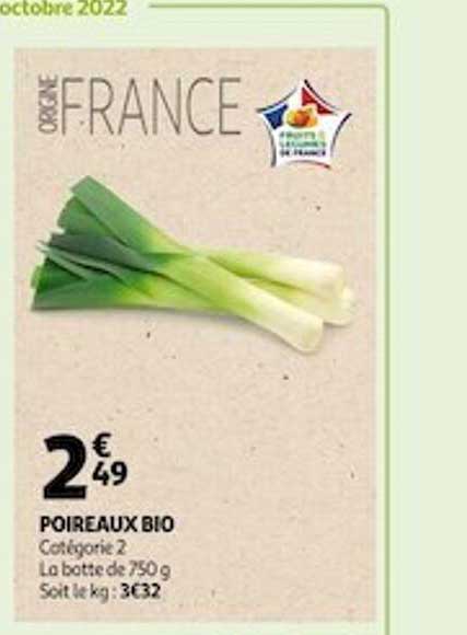 Poireaux Bio