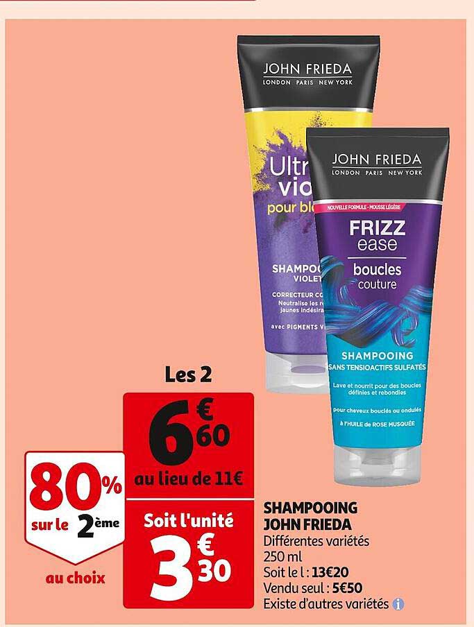 shampooing john frieda