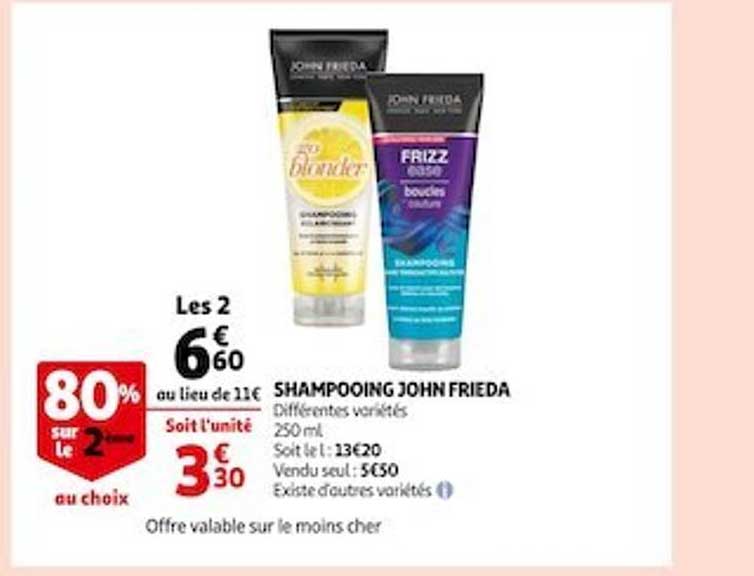shampooing john frieda