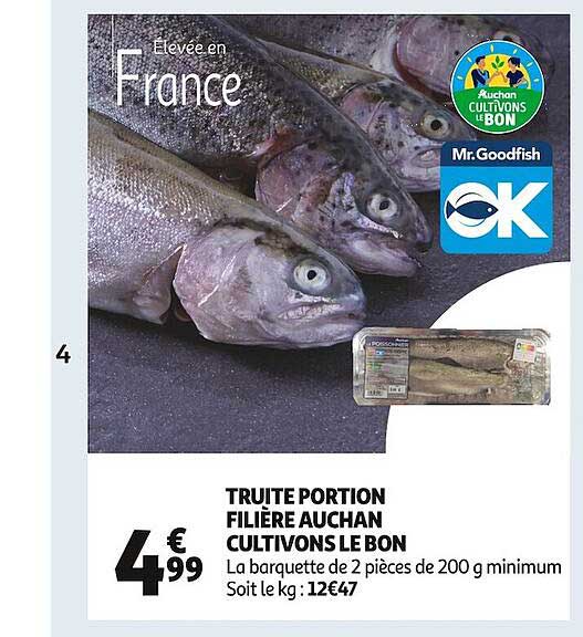 truite portion filière auchan cultivons le bon