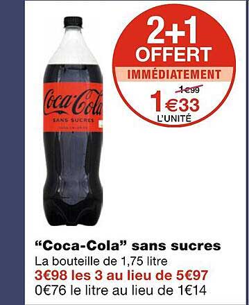 "coca-Cola" sans sucres