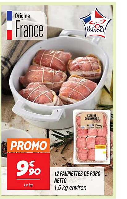 12 Paupiettes De Porc Netto