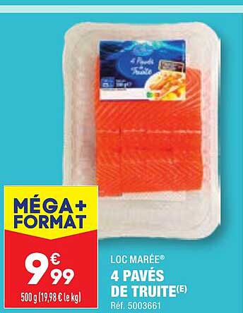 4 Pavés De Truite Loc Marée