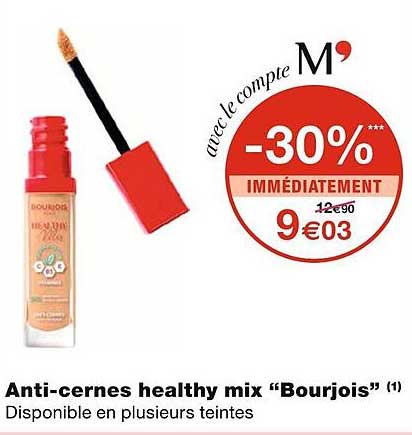 anti-cernes healthy mix "bourjois"