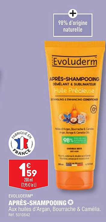 après-shampooing evoluderm