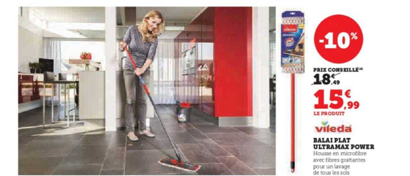 Balai Plat Ultramax Power Vileda