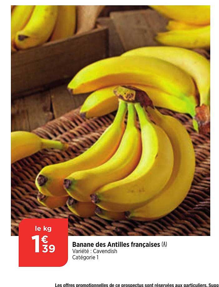 banane des antilles françaises