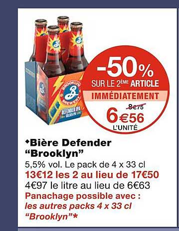 bière defender "brooklyn"