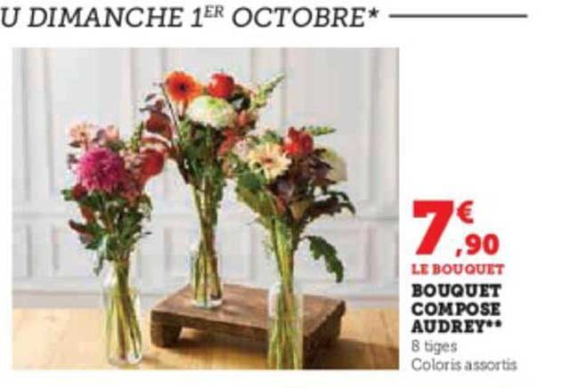 bouquet composé audrey