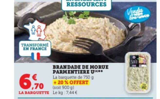 Brandade De Morue Parmentière U