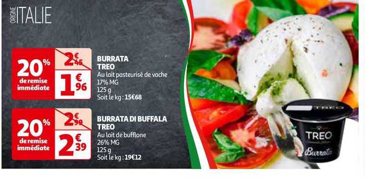 Burrata Ou Burrata Di Buffala Treo