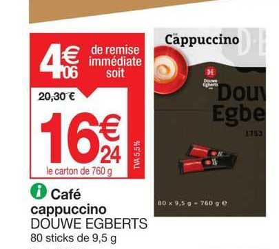 café cappuccino douwe egberts