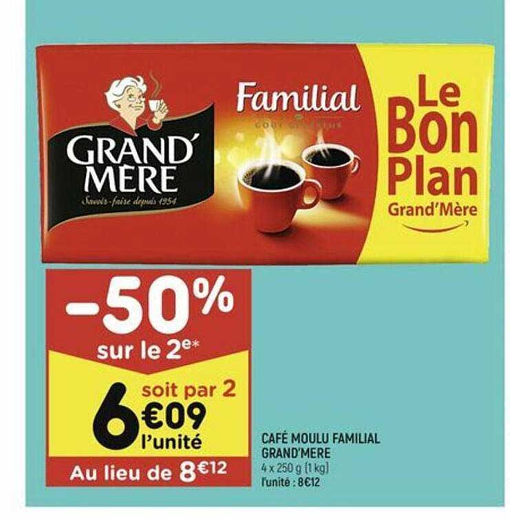 Café Moulu Familial Grand'mère