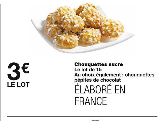 Chouquettes Sucré
