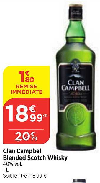 clan campbell blended scotch whisky