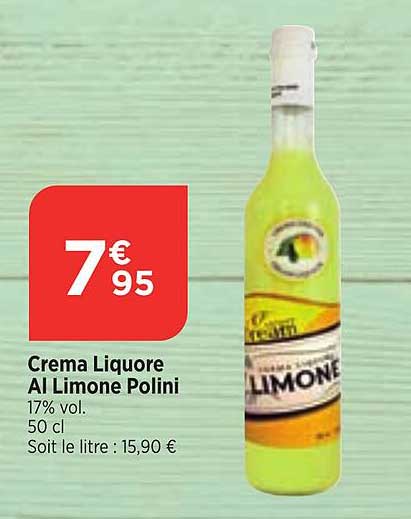crema liquore al limone polini