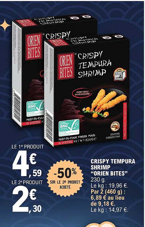 crispy tempura shrimp "orien bites"